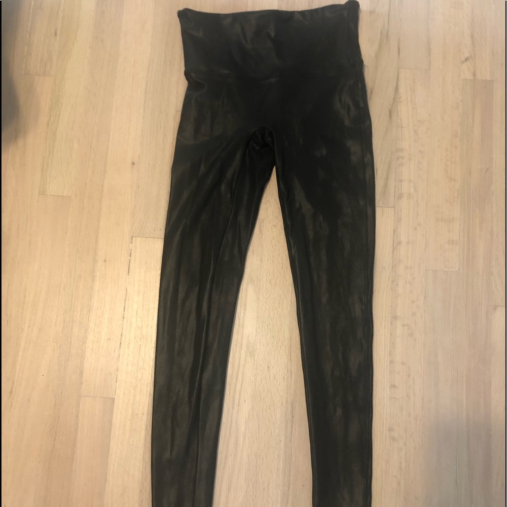 Spanx Leather Leggings